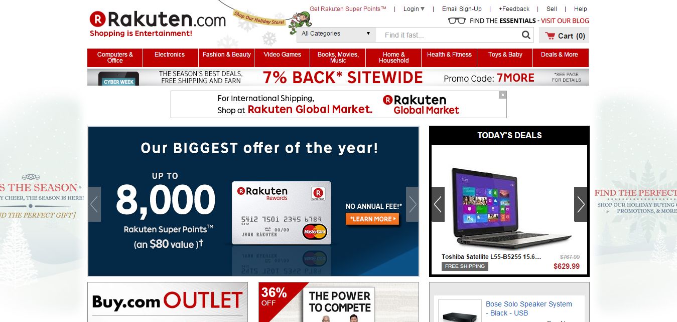 Rakuten Clone Script