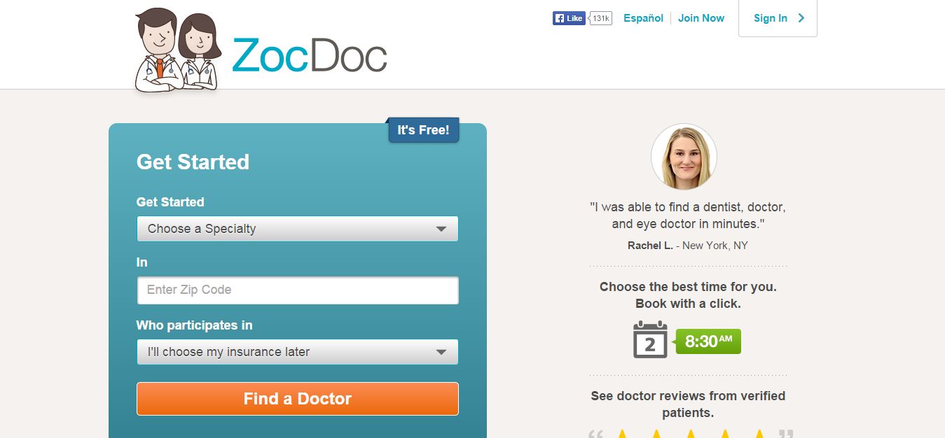 Zocdoc Clone Script