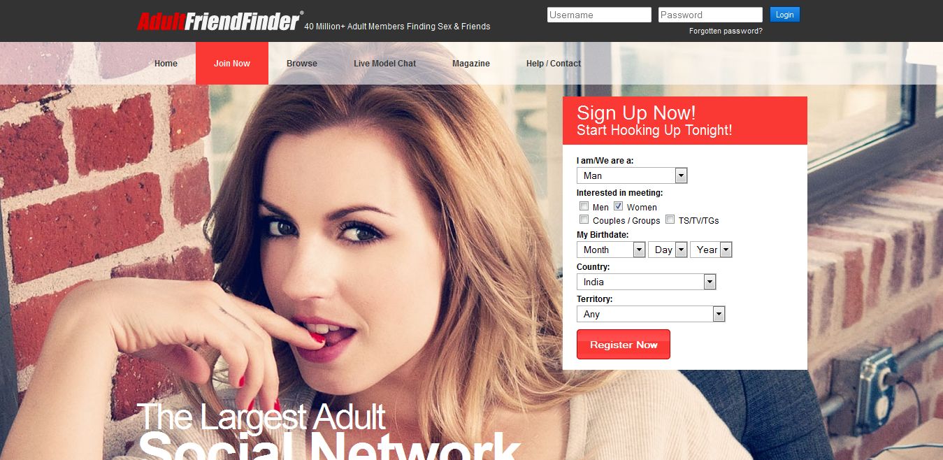 AdultFriendFinder Clone Script