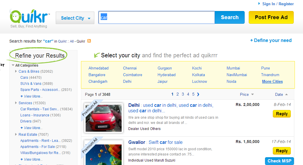 Quikr Clone Script