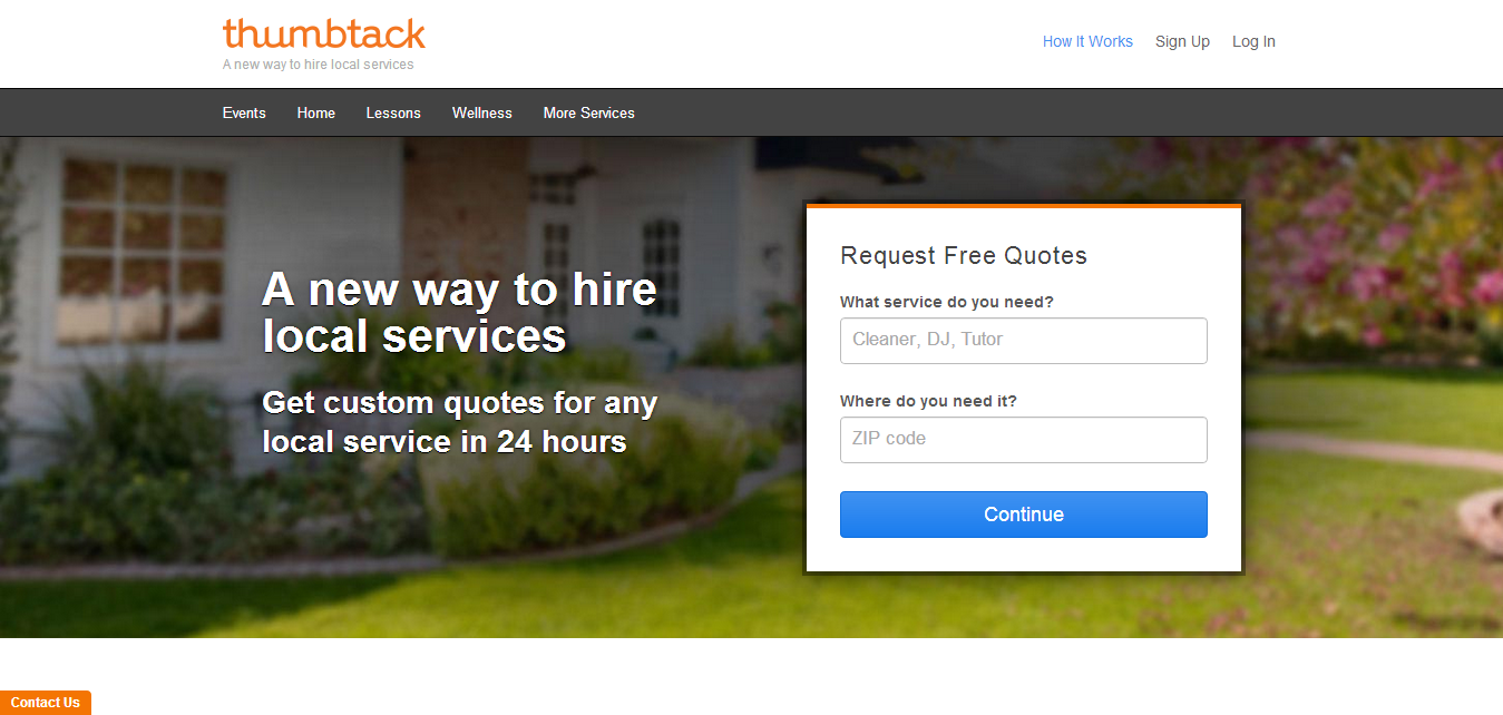 Thumbtack Clone Script